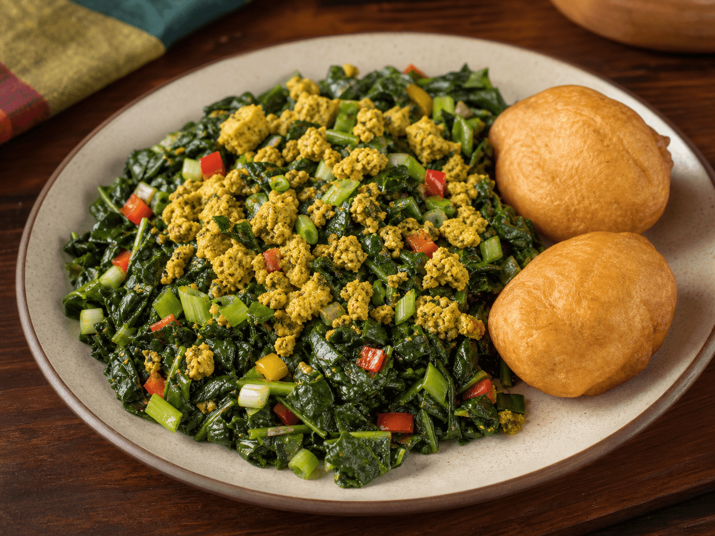 Callaloo Breakfast Bowl